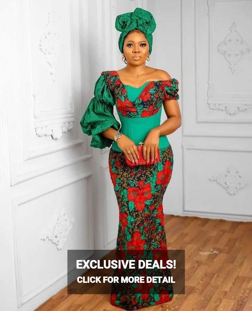 Latest and Most Stylish Asoebi Gown For Wedding Guests.