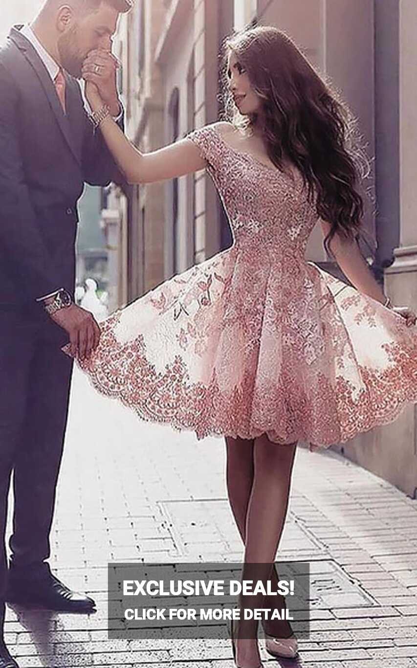 Light Pink Cocktail Dresses, June Bridals