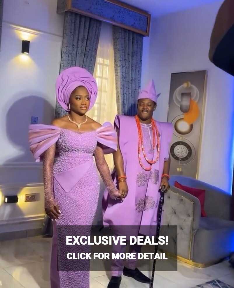 Lilac Asooke Couples Attire. Agbada Mens Suit. African Print ...