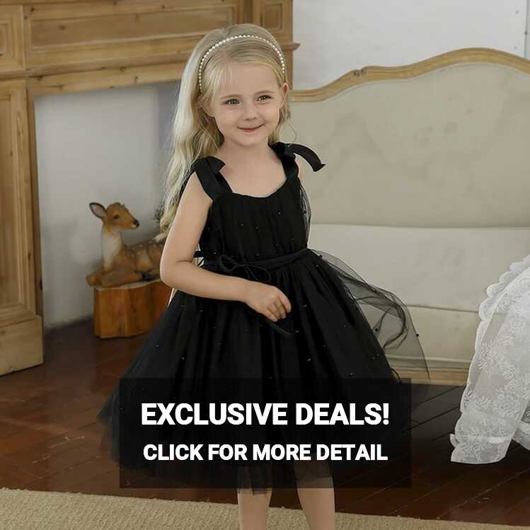 Little Black Dress Girls Prom Dress for Girls Formal Party Dress ...