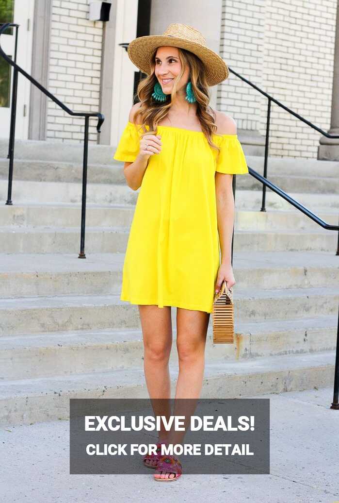 Little Yellow Dress - Twenties Girl Style