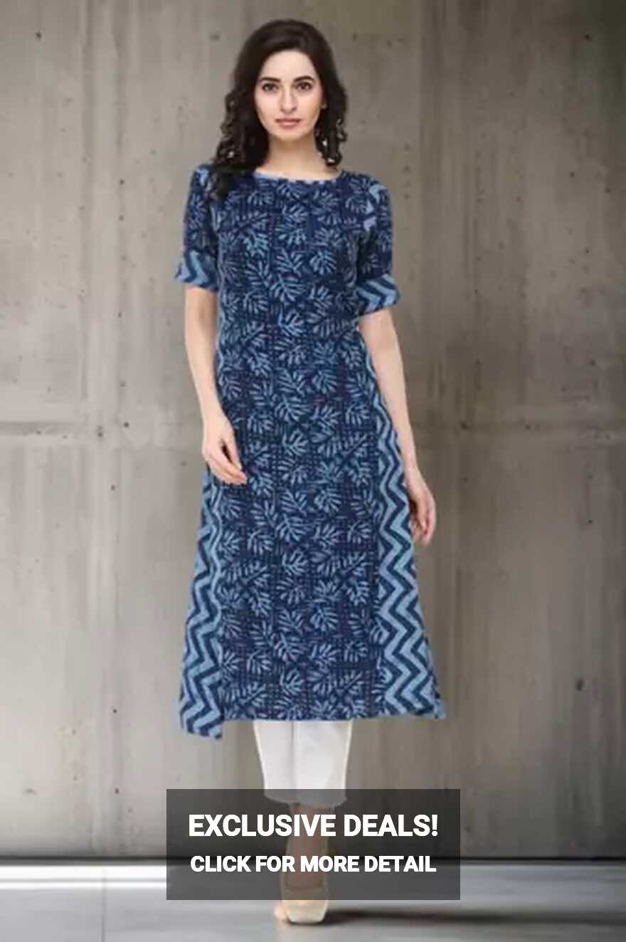 Long Kurtis - Buy Designer Long Kurti Online for Girls @ Best Price