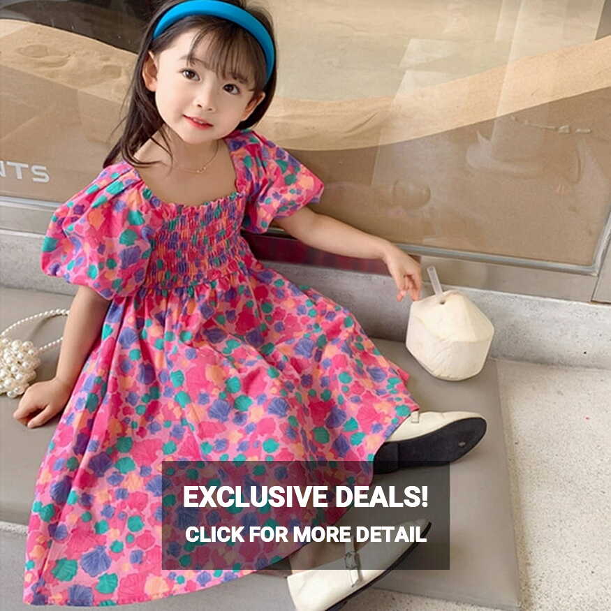 Long Sleeve Children Dress Dress Girls Size10 Toddler Kids Baby ...