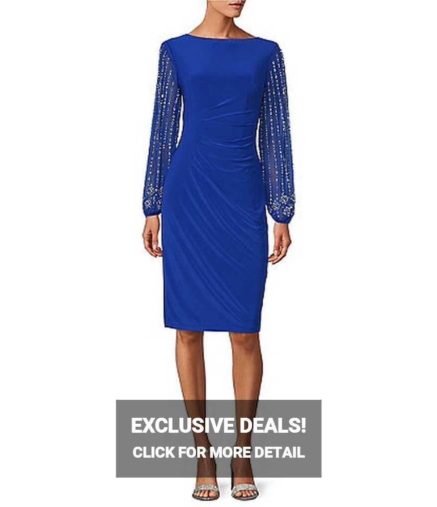 Long Sleeve Cocktail Wedding Guest Dresses | Dillard&#39;s