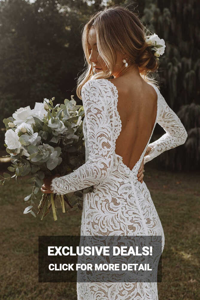 Long Sleeve Gowns - Wedding Dresses – Grace Loves Lace NZ