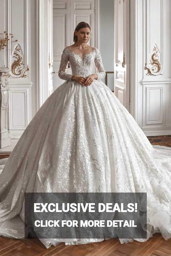 Long Sleeve Open Back Wedding Dresses &amp; Gowns | Bridal Online Shop ...