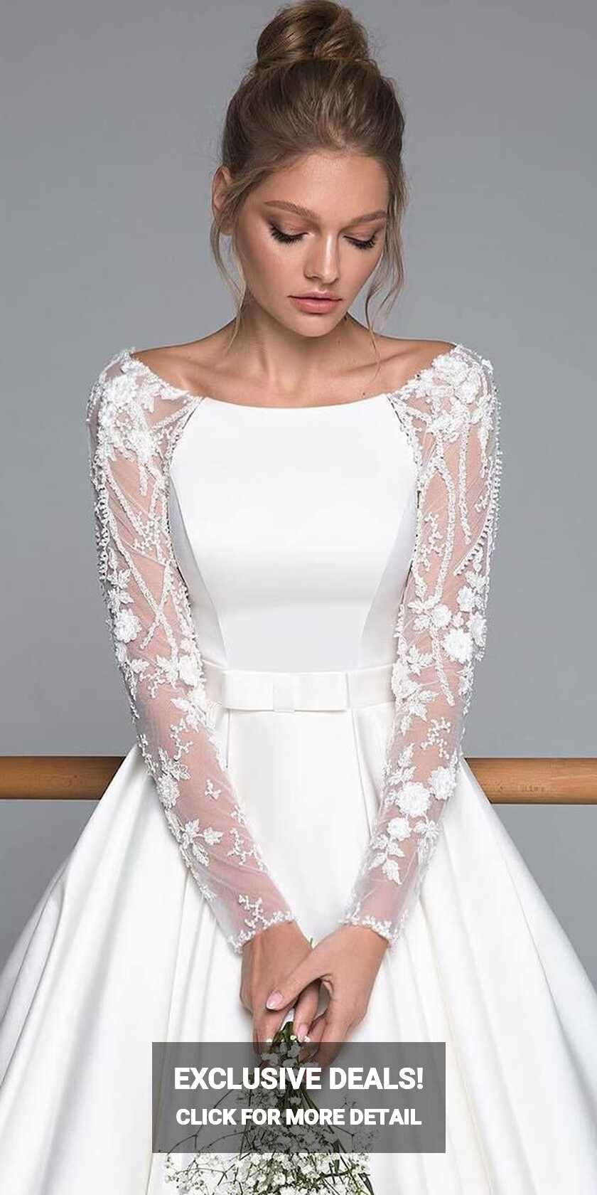 Long Sleeve Wedding Dresses: 30 Perfect Variants