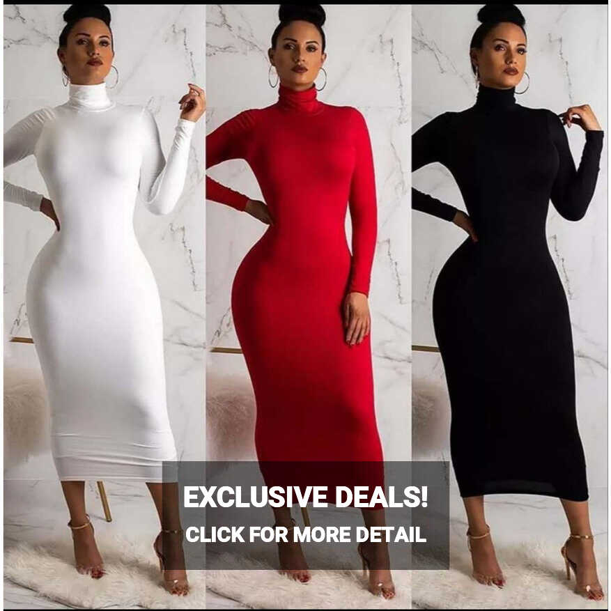 Long sleeve Bodycon Dress – YELLOW SUB TRADING