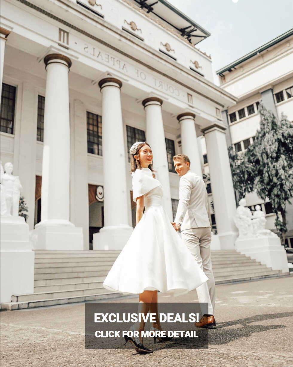 Look: 10 Simple, Minimalist Wedding Gowns Worn By Local ...