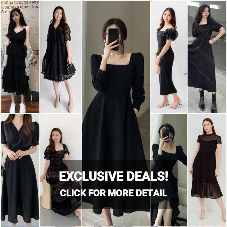 Luv ♡ RacunShopee on X: &quot;? black dress outfit idea ? જ⁀➴ A ...