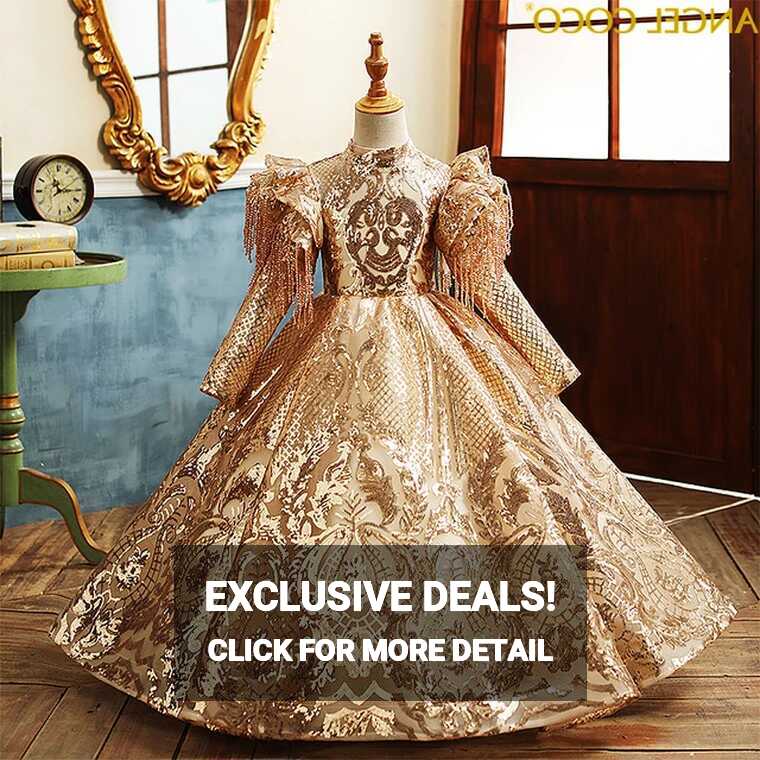 Luxury Children&#39;s Beauty Pageant Princess Party Girls Dress Kids ...