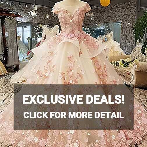 MMOOVV Pink Princess Bride One Shoulder Slim Fit Wedding Dress ...