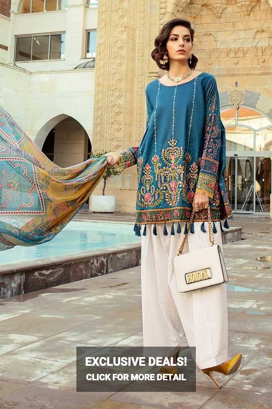 Maria B Lawn Collection 2024 Best Pakistani Designer Summer Dresses