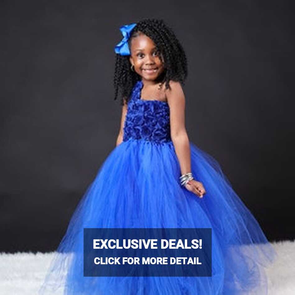 Matilda Dress Royal Blue, Royal Blue Baby Girl Birthday Party ...