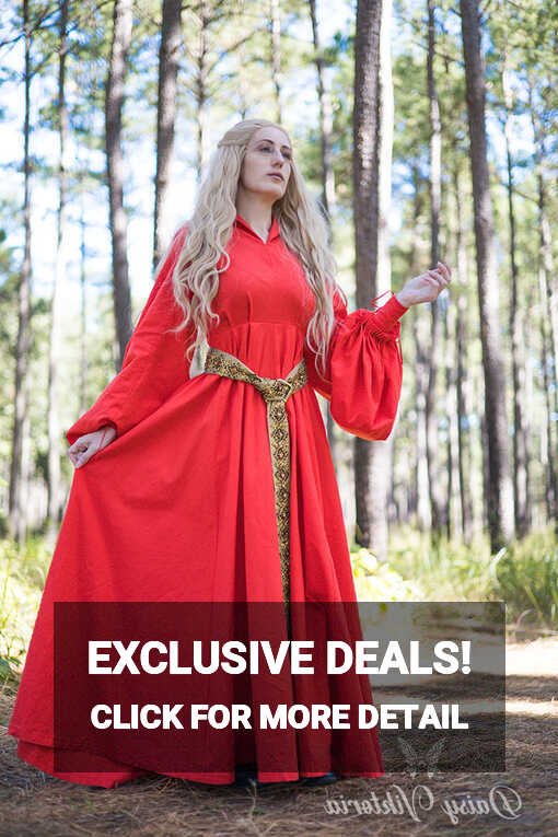 Medieval Fantasy Gown / Princess Buttercup&#39;s Red Dress - PDF ...