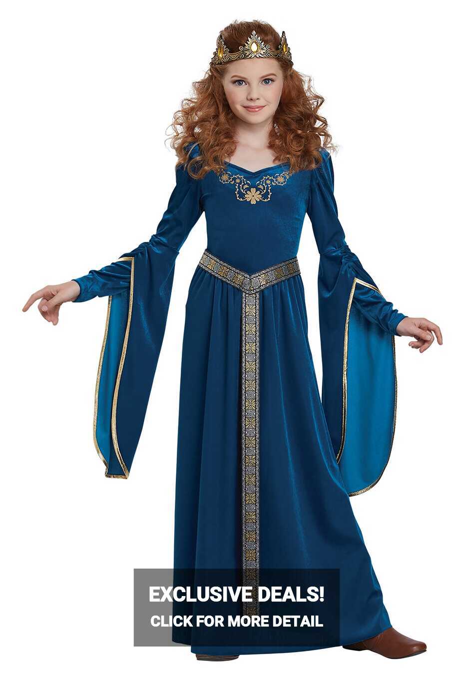 Medieval Princess Costume for Girls