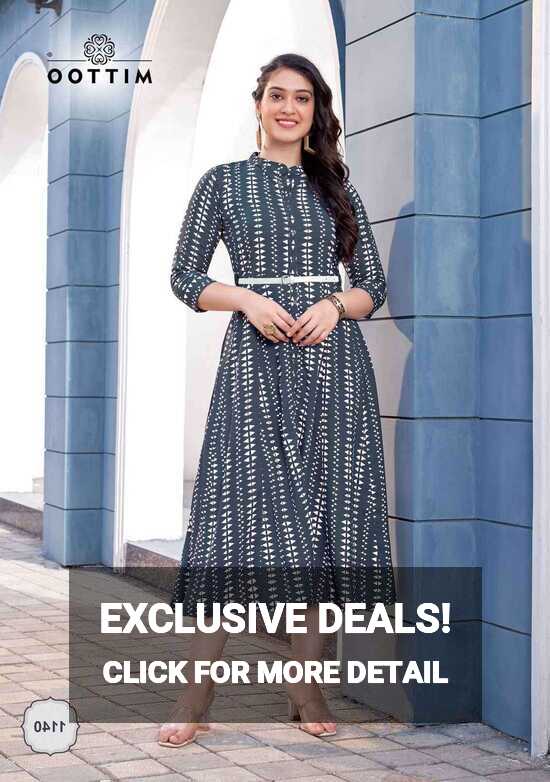 Mittoo Belt Vol 13 Exclusive Rayon Frock Style Western Kurti Designs