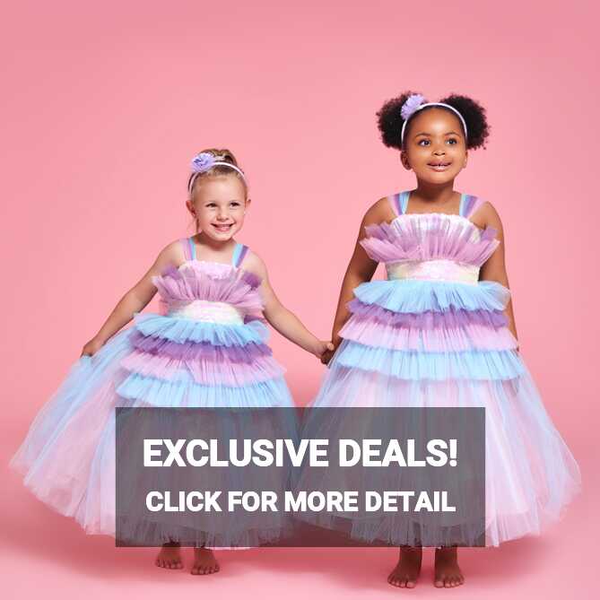 Multicolour Cinderella Dress - Malimu Kids