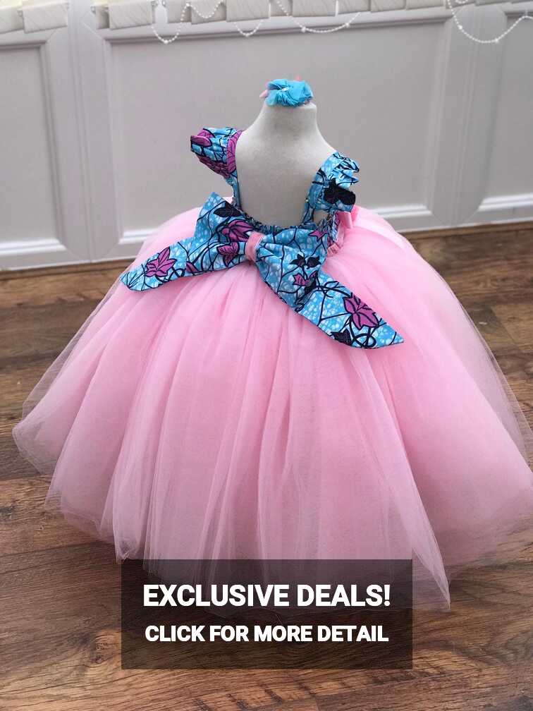 My African Princess ADA Dress. / Made to Order / Flower Girl Dress ...