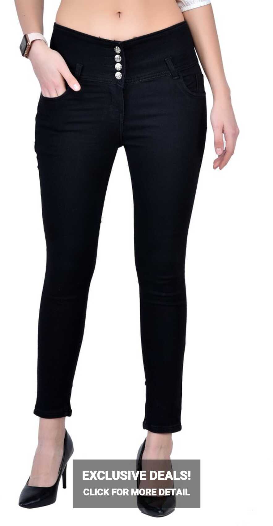 NEON-9 Skinny Girls Black Jeans - Buy NEON-9 Skinny Girls Black ...