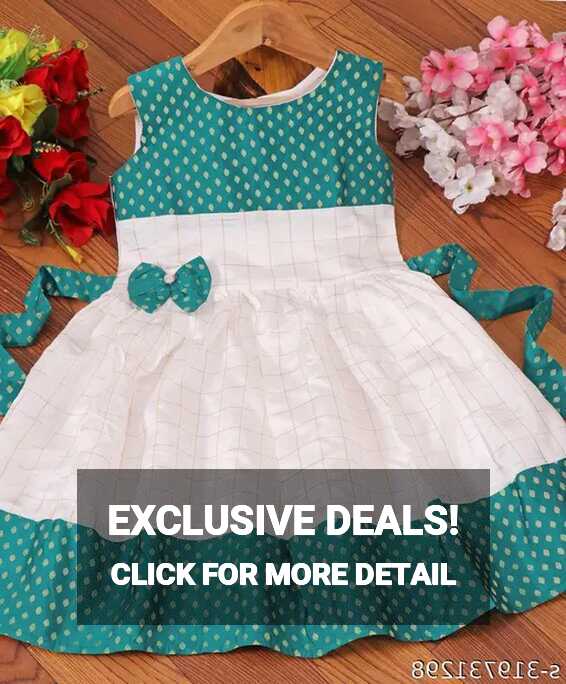 NEW SIYLISH GIRL BABY FROCK and Chex Frock