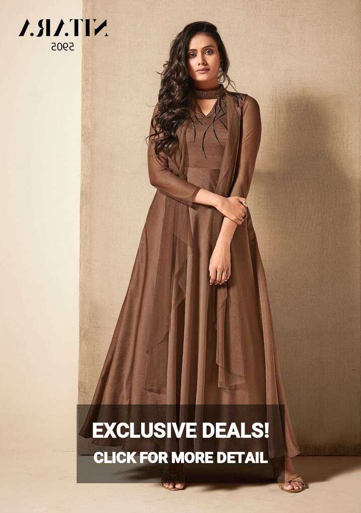 NYX VOL 2 BY NITARA SILK DESIGNER PARTY WEAR LONG GOWN COLLECTION ...