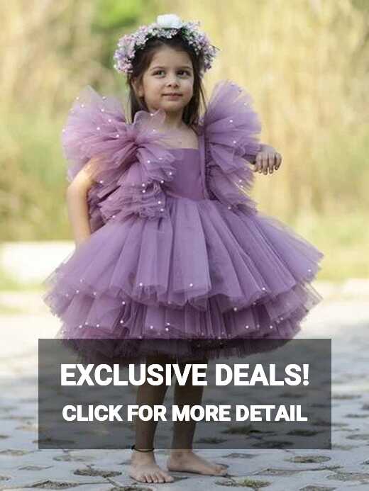 Net Fancy Baby Girl Designer Frock at Rs 790 in Surat | ID ...