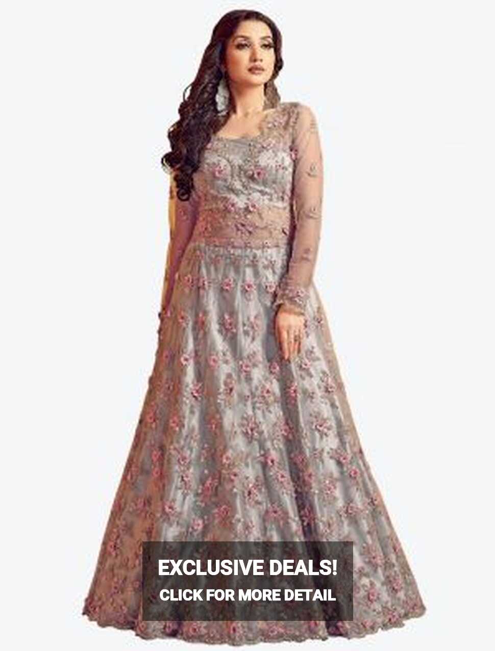 Net Indian Gowns Designs Collection Online - Fabanza.com