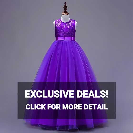 Net Kids Purple Long Gown at Rs 1650 in New Delhi | ID: 2851774829230