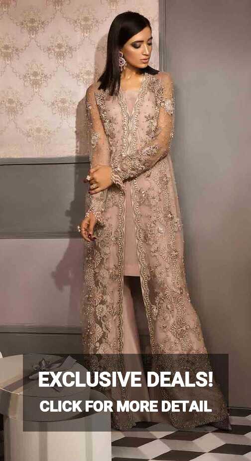 New Stitching Styles Of Pakistani Party Dresses In 2024-2025