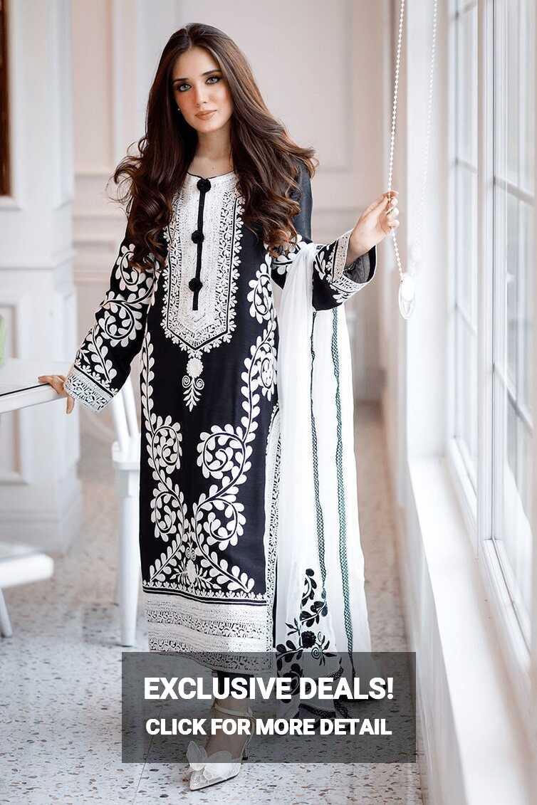 New Super Hit Design Collection Fancy Heavy Embroidery Work Long ...