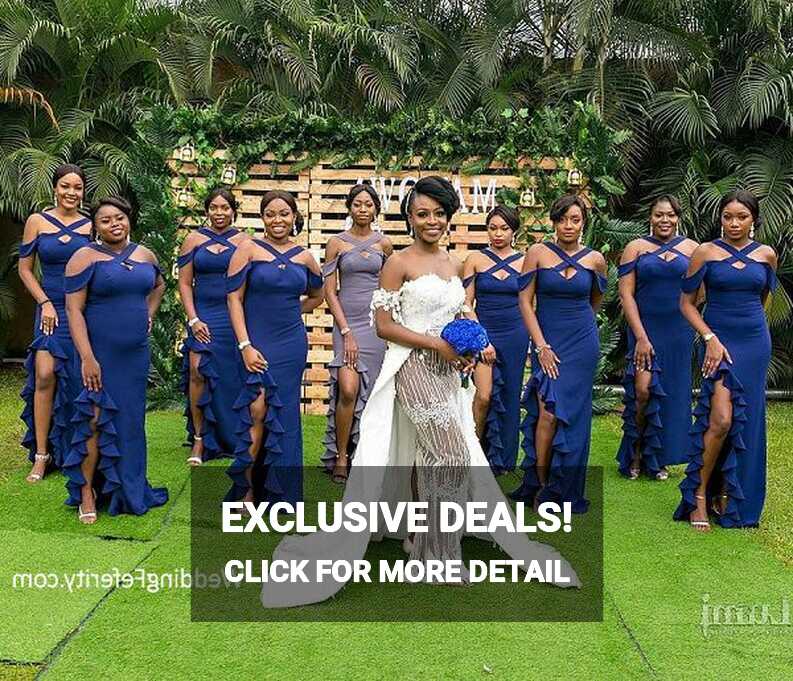 Nigerian Bridesmaid Dresses - Latest Bridal Train Styles 2021 ...