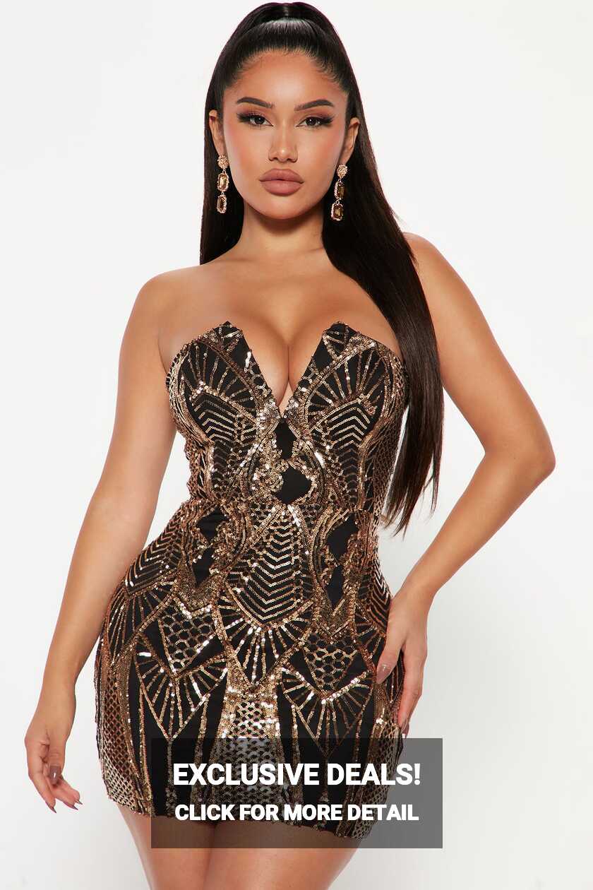 Night Party Sequin Mini Dress - Black | Fashion Nova, Dresses ...