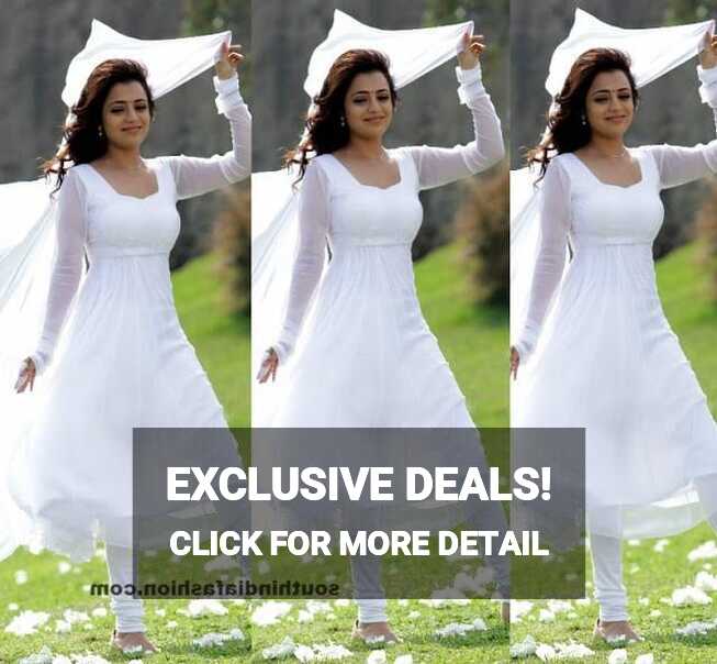 Nisha Agarwal in White Anarkali – South India Fashion | Party wear ...