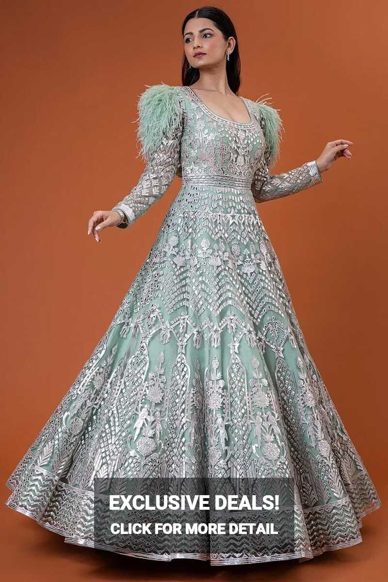 Occassional reception Gowns from Indian Designer | Samyakk