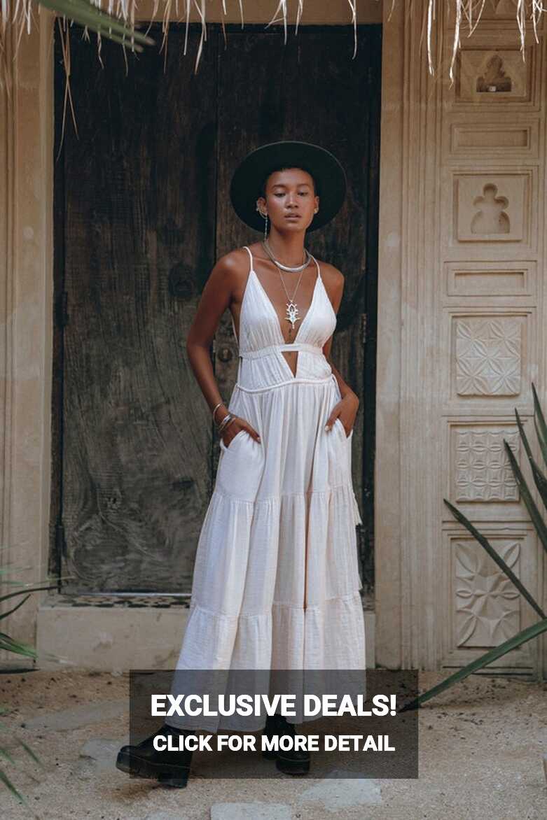 Off White Greek Goddess Dress Minimalist Bridal Dress Bohemian ...