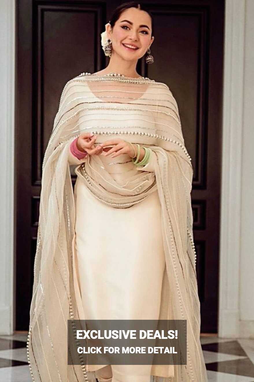 Off White Pure Dal Satin Cotton Plain Salwar Suit