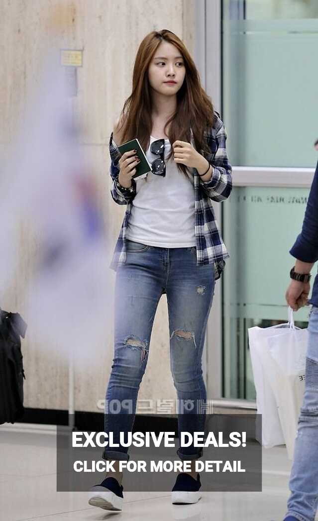 Official Korean Fashion : Apink Naeun Airport Fashion