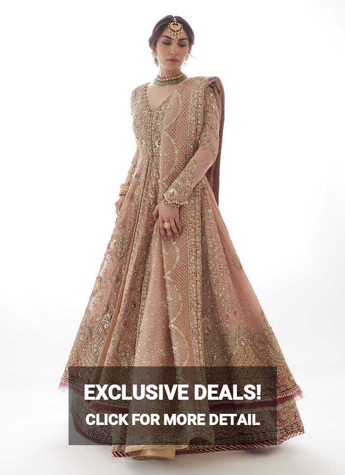 Pakistani Bridal Dress Online - Wedding Dresses - Farah Talib Aziz