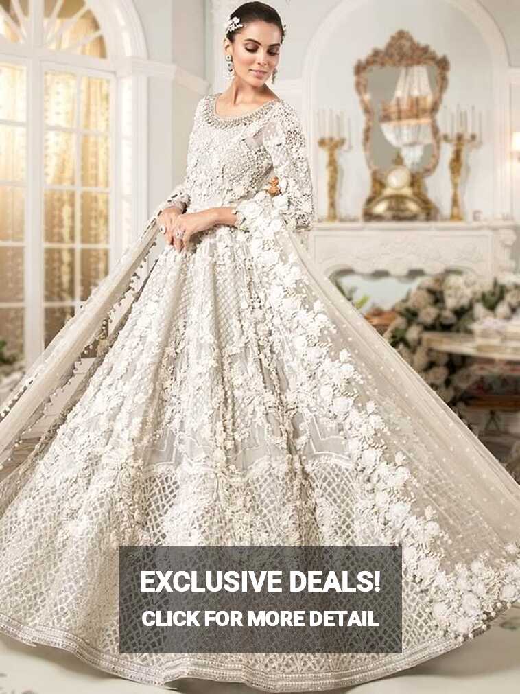 Pakistani Bridal Maxi Dress Haywar California USA Maria B Maxi Dresses