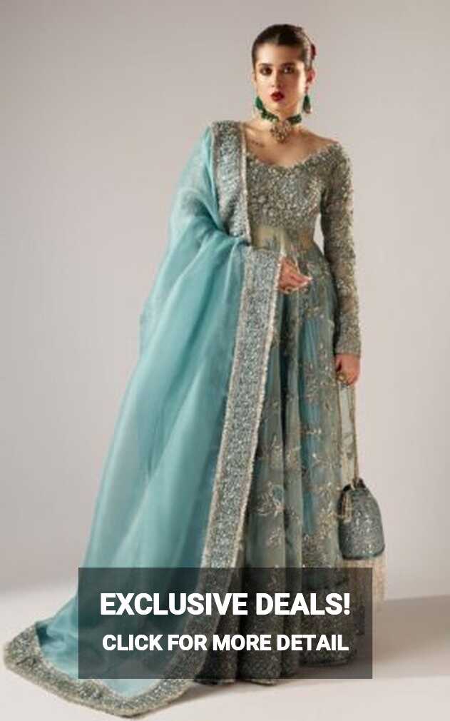 Pakistani Walima Dresses for Bride of designer maxis and lehnga ...