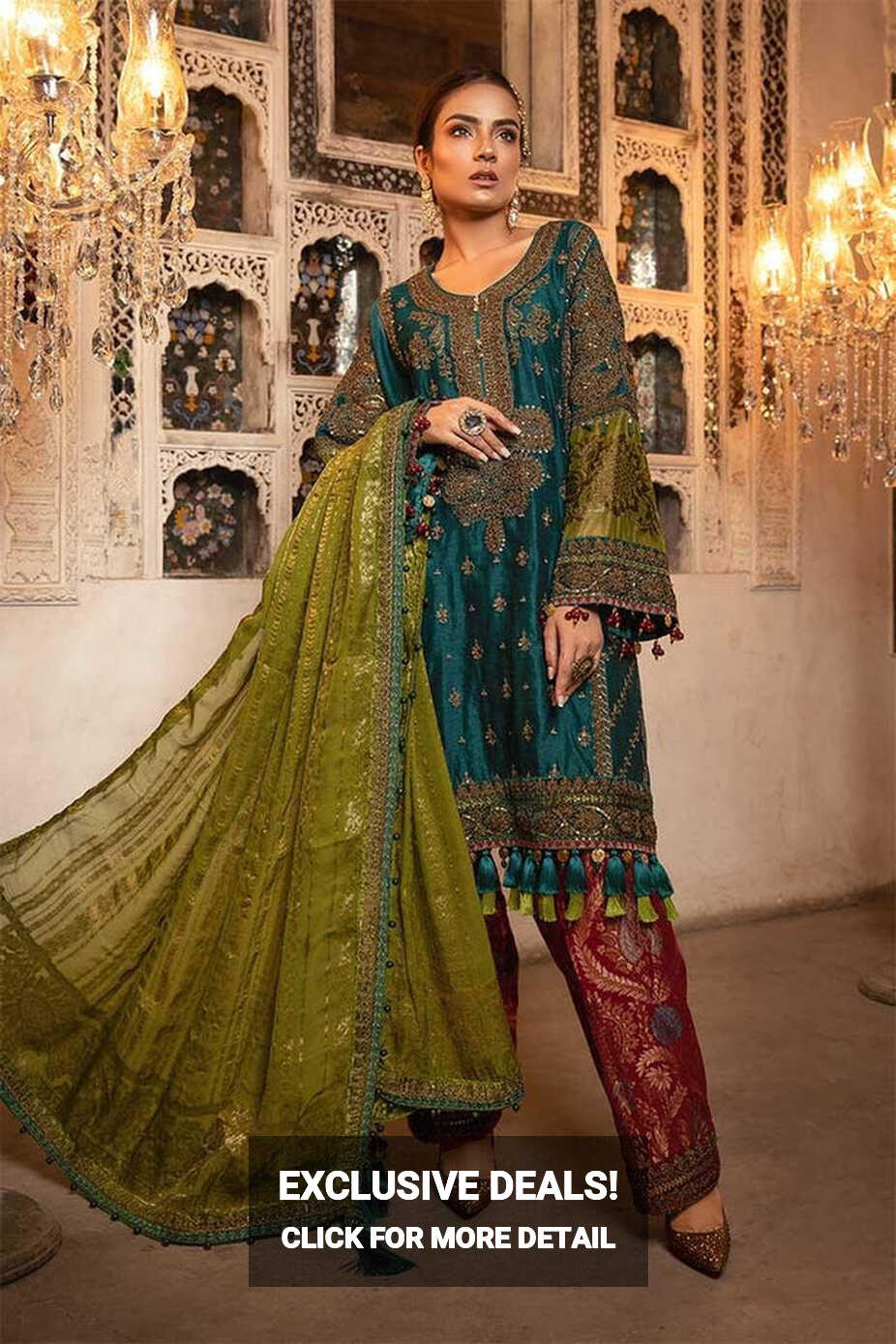 Pakistani designer party dresses with eye catching designs ...