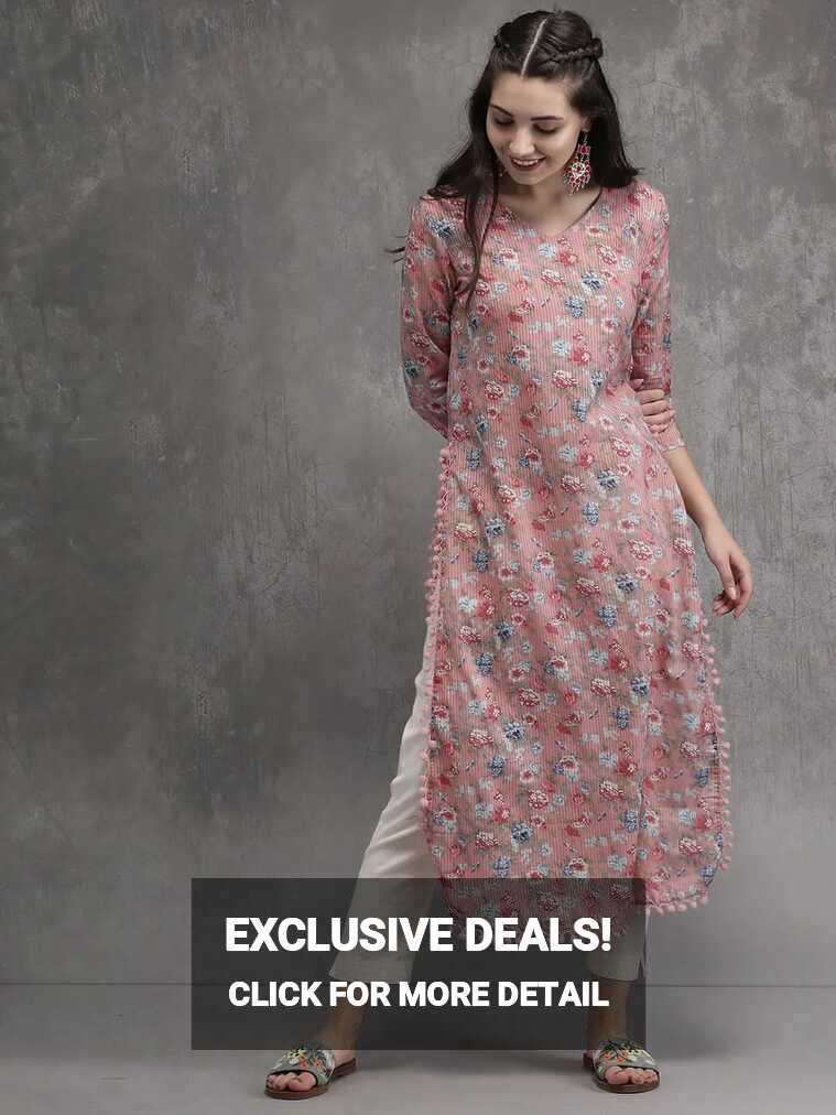 Panghat Collection Women&#39;s Digital Print Cotton Kurti – Panghat ...