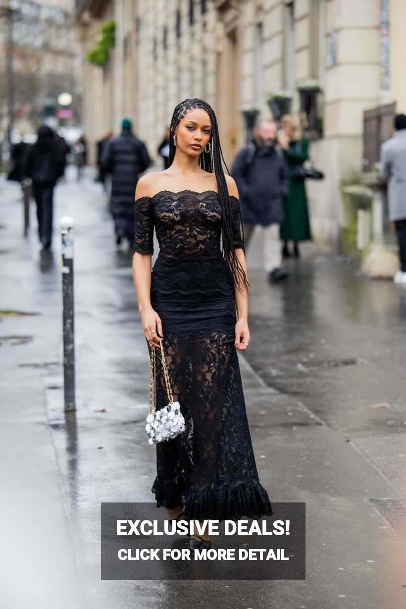 Paris Street Style Embraced the Party Dress