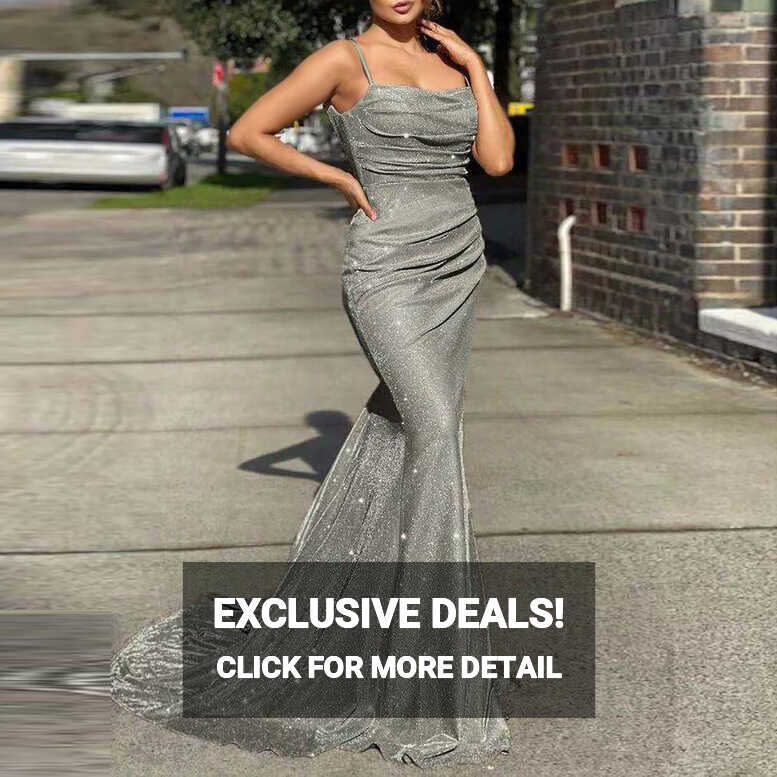 Party Dresses for Women Elegant Classy Sequin Slim Dress Sexy ...