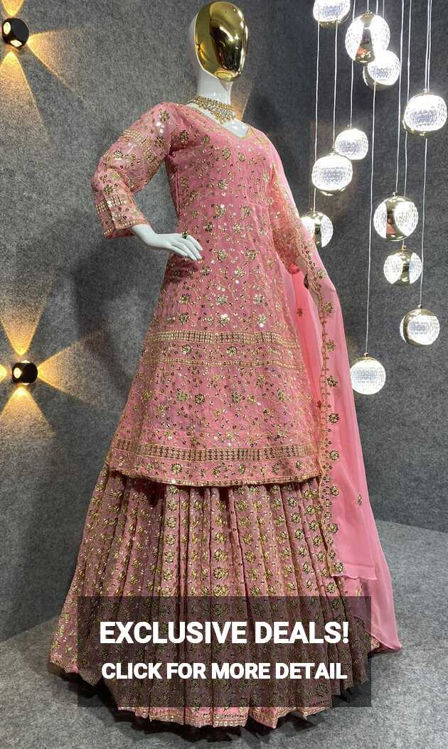 Party Wear Pink Fancy Wedding Dress, Size: XL at Rs 1680/piece in ...