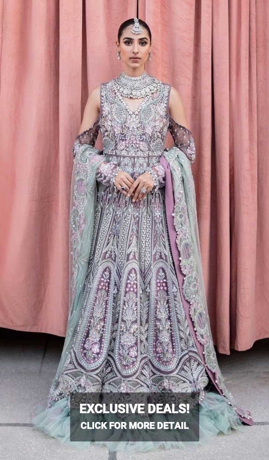 Party Wear Stitched Embroidered Long Maxi 2023