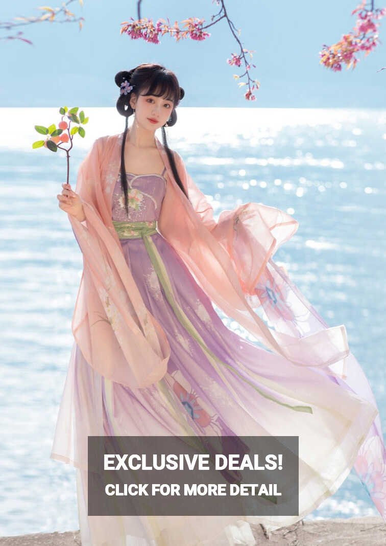 Peach Fairy | Pink Hanfu Dress (桃花神) – NewMoonDance