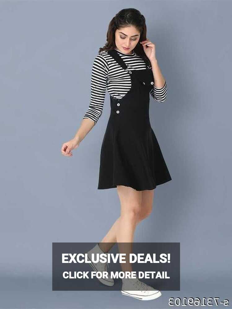 Pinafore Dresses - Buy Pinafore Dresses Online Starting at Just ...