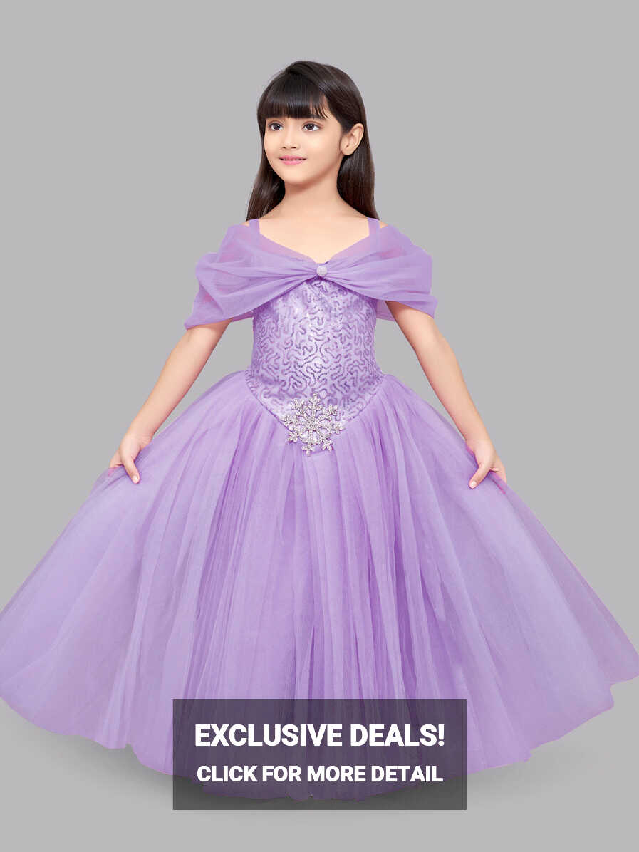 Pink Chick Lilac Princess Ball Gown